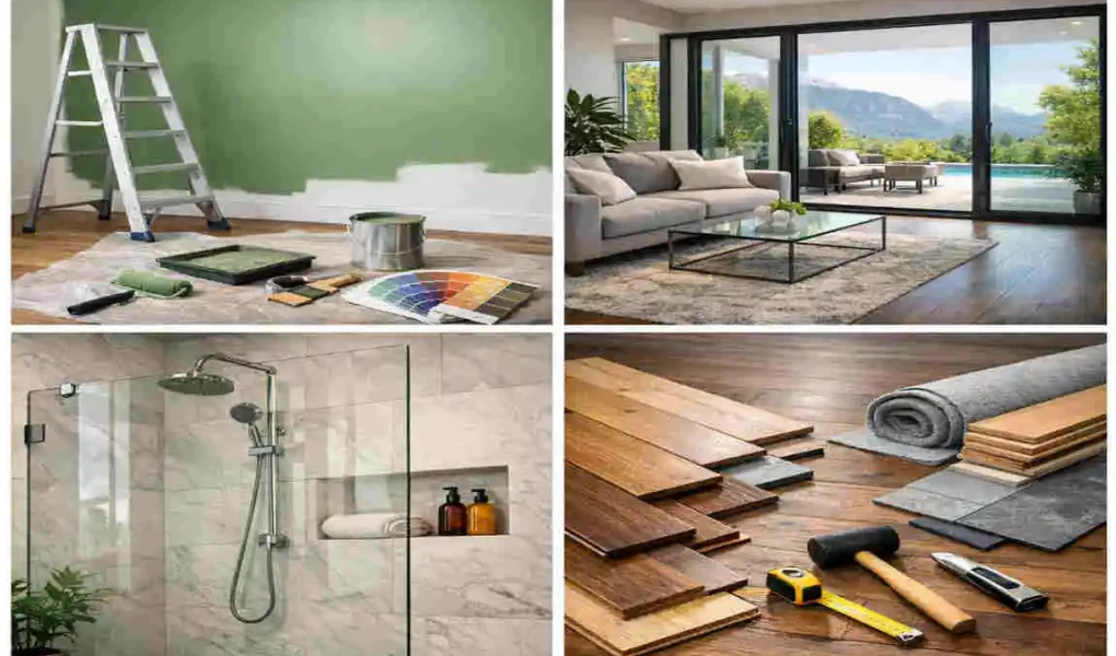 Paint, Glass & Flooring