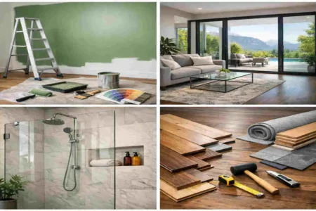 Paint, Glass & Flooring