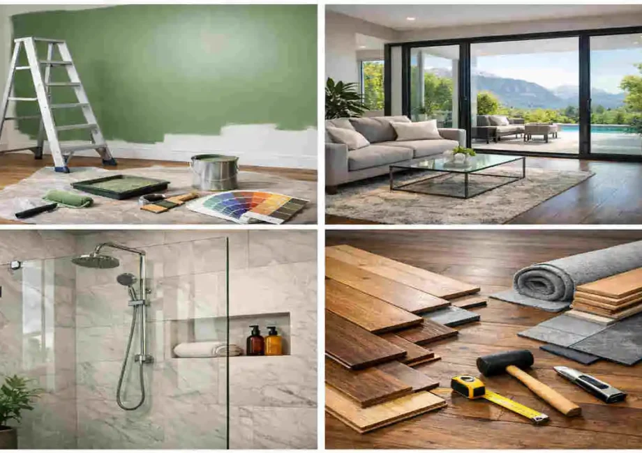 Paint, Glass & Flooring
