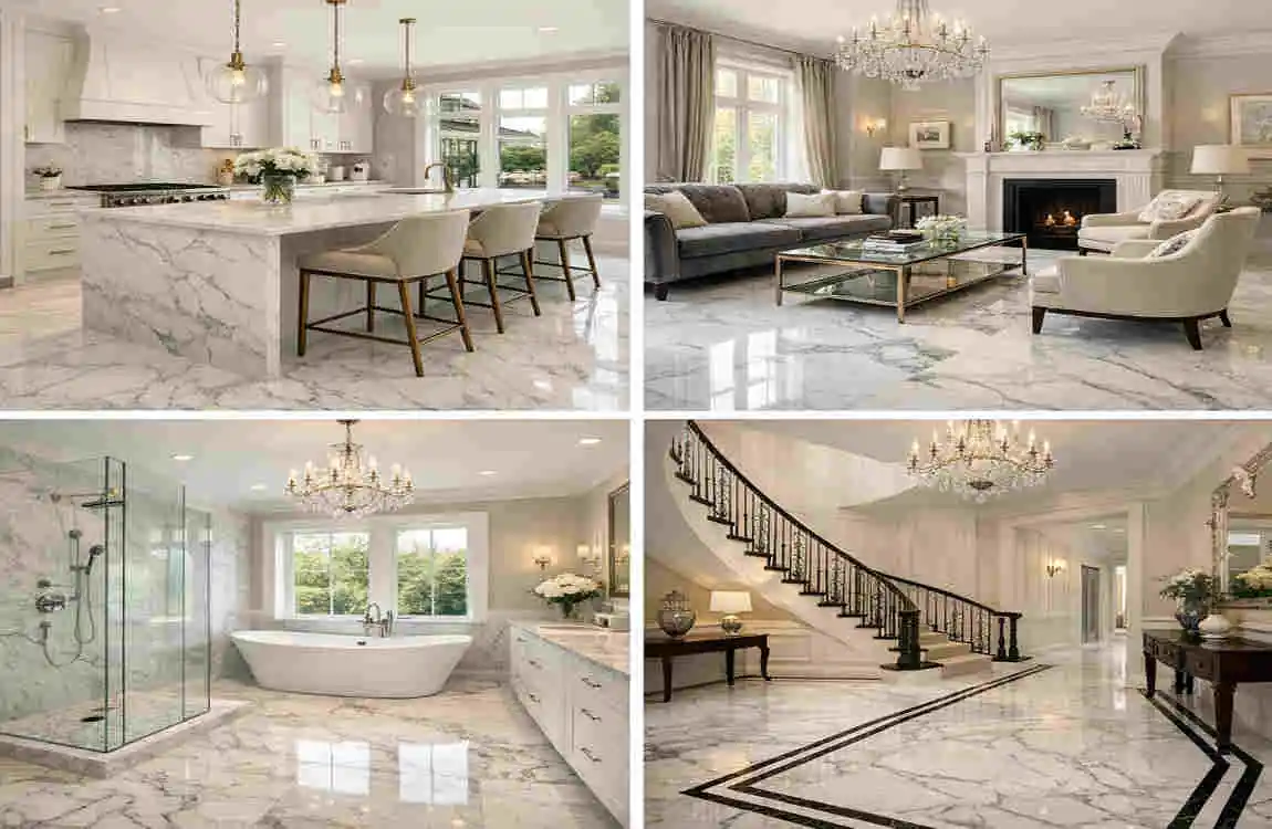 marble floors sample in uk