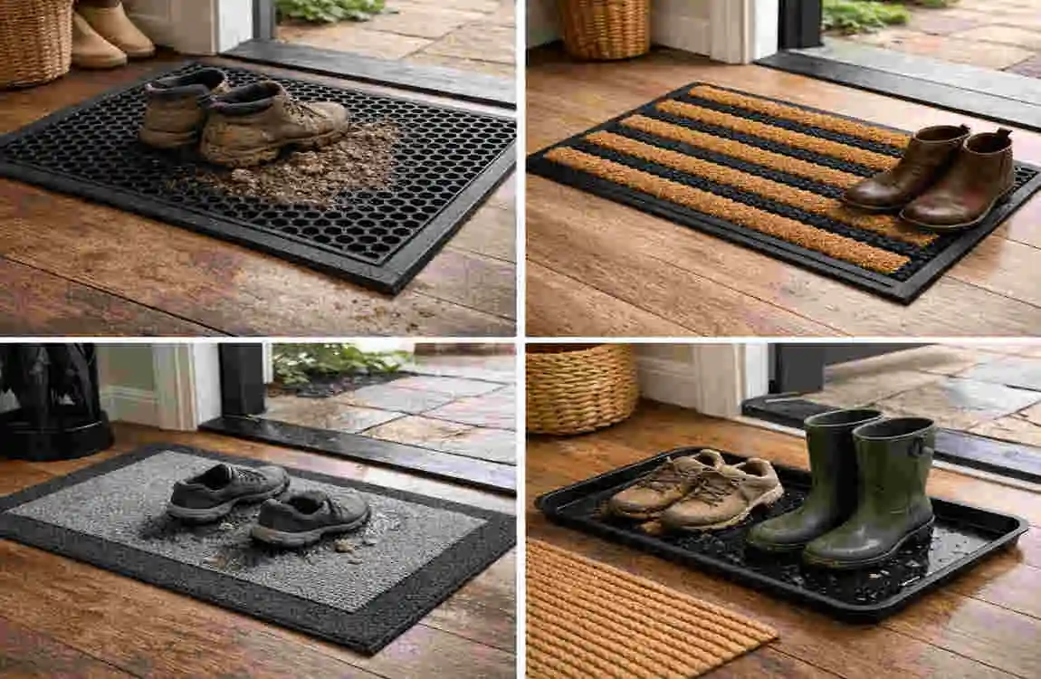 mat on the clean floor ideas