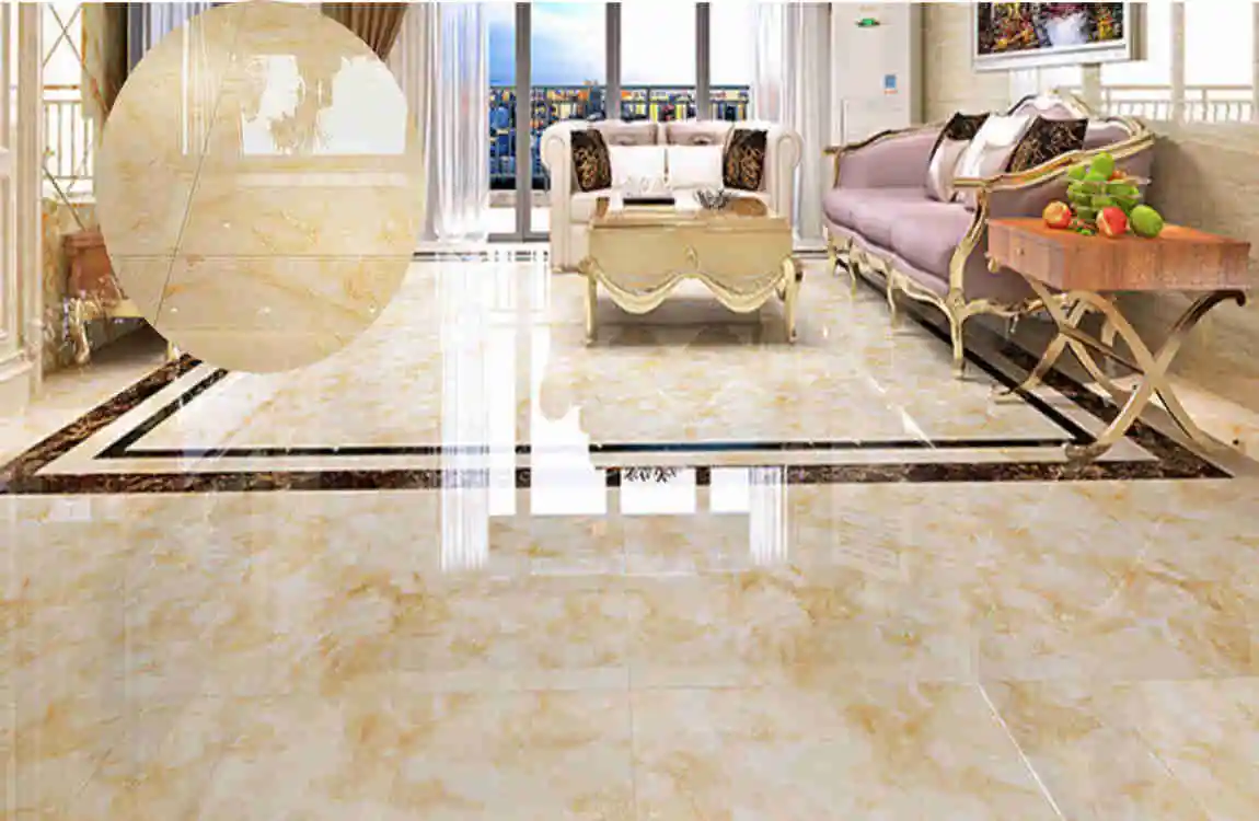 Golden Tiles for Floor