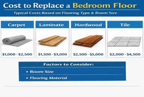 How much does it cost to bedroom floor