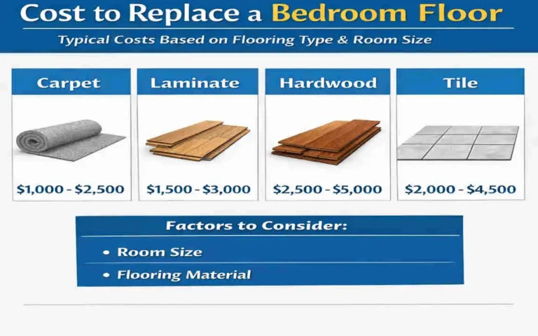 How much does it cost to bedroom floor