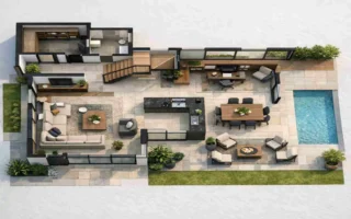 house hall floor plan