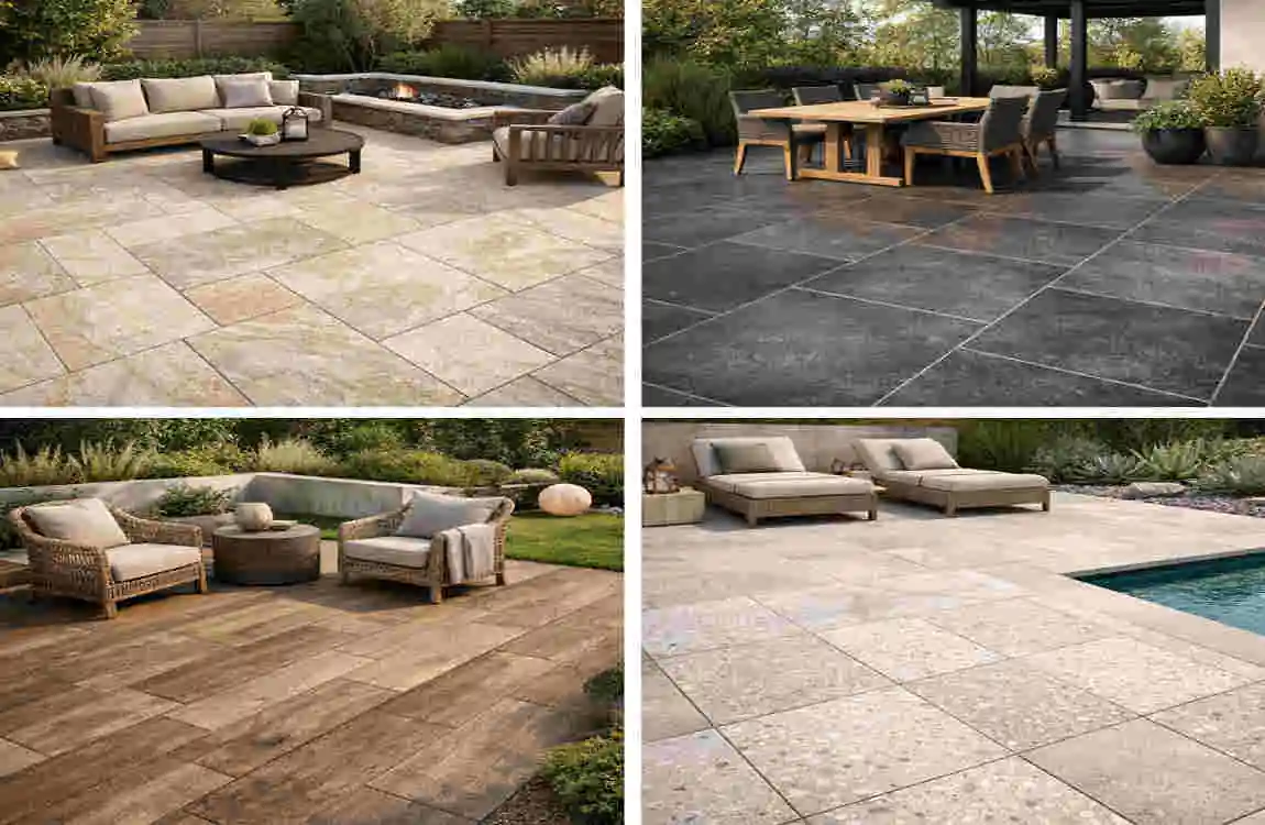 Outdoor Floor Tiles Design