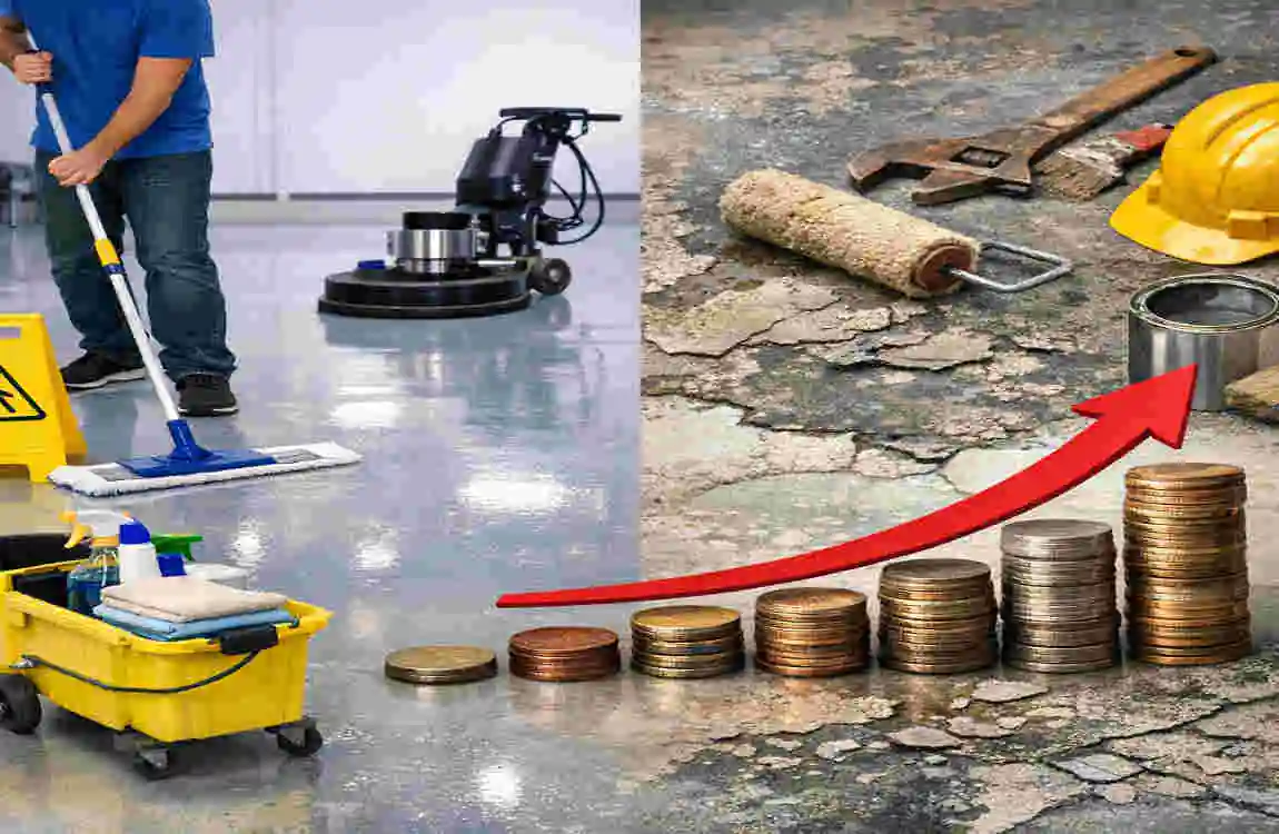 epoxy floor cost per square foot