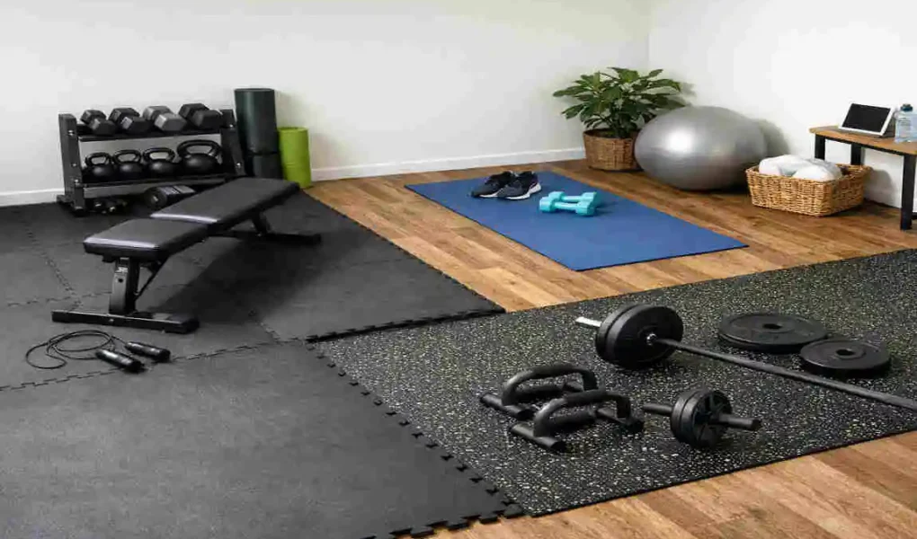gym floor at home