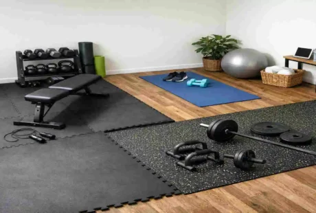 gym floor at home