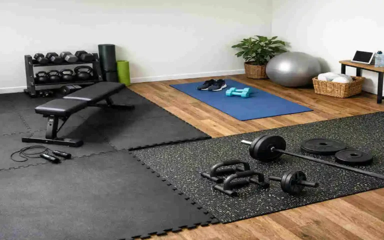 gym floor at home