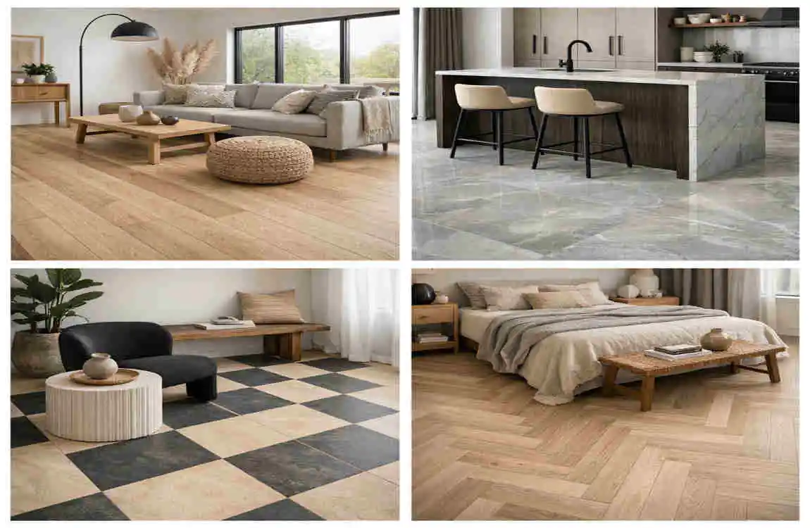 modern guest house flooring ideas