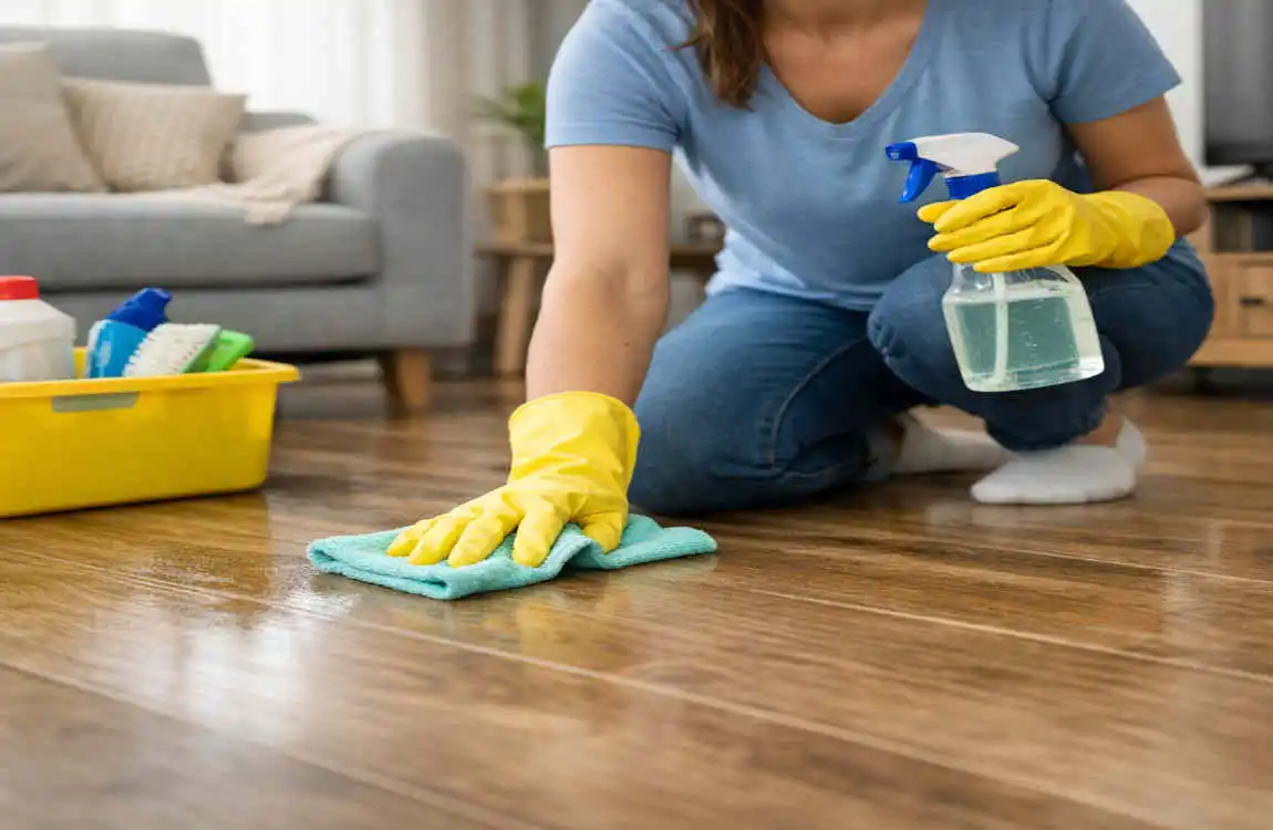 how to clean luxury vinyl plank flooring