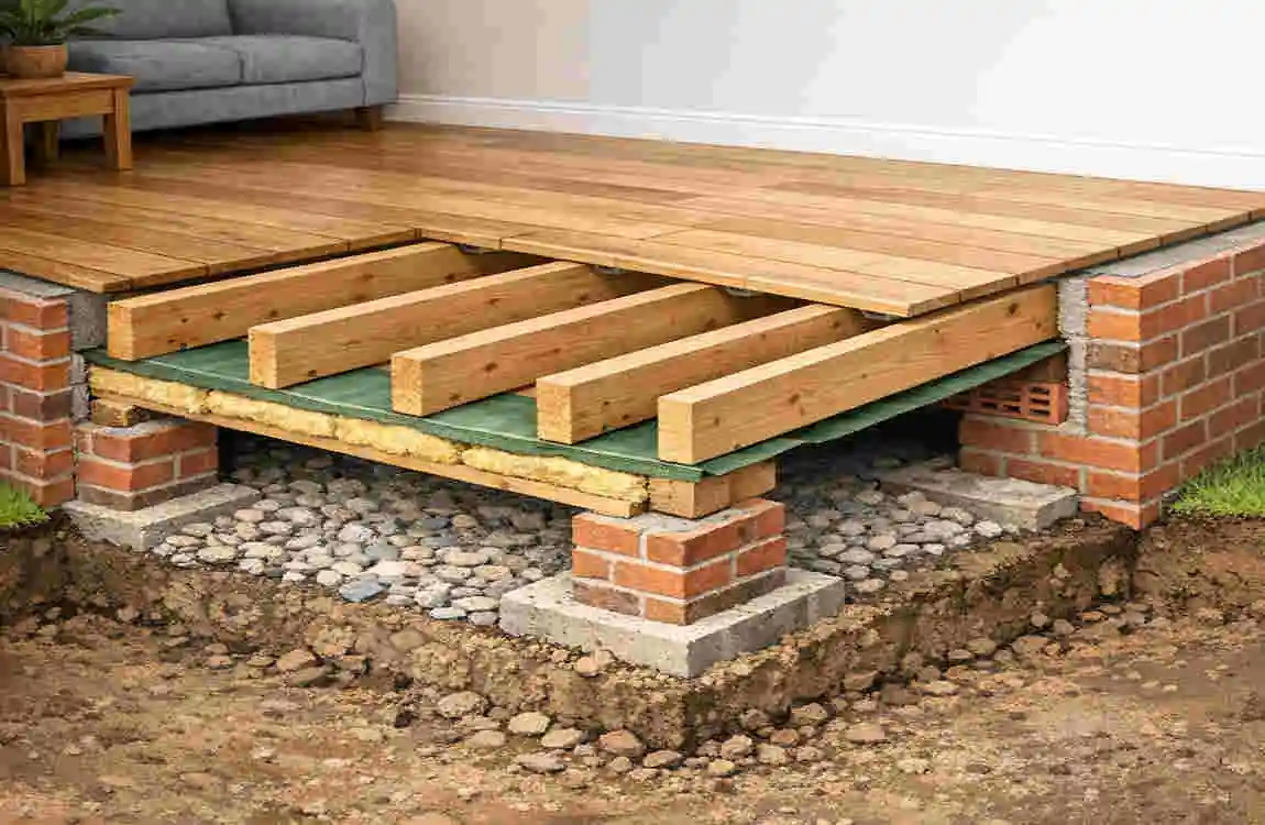 suspended timber floor