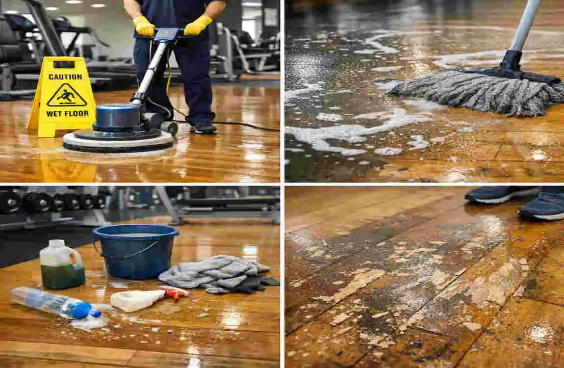 gym floor at home