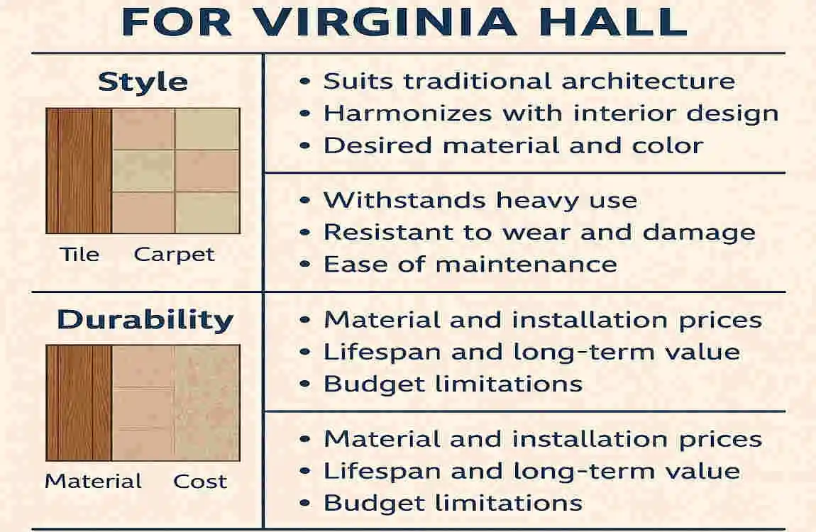 virginia hall floor renovation