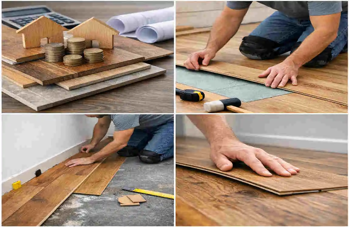 white oak hardwood floor for house
