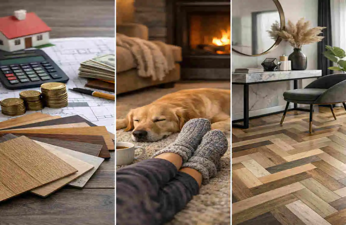 vinyl flooring for basements ideas