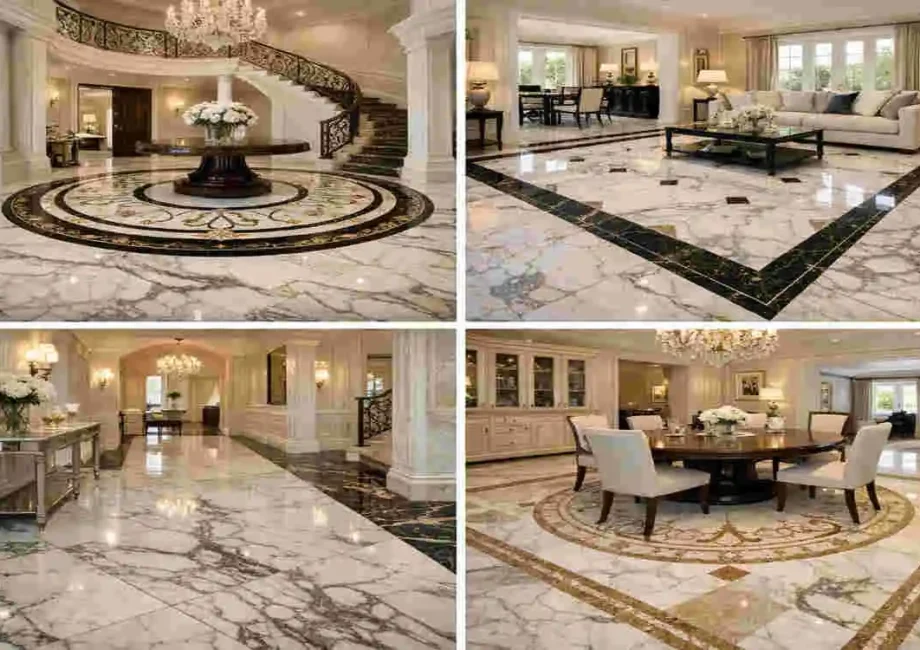 marble floors sample in uk