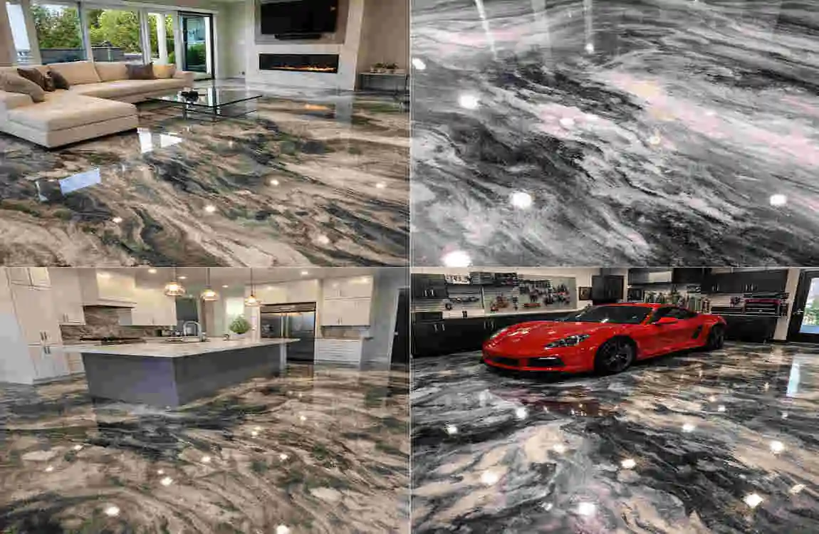 how much does marble epoxy floor cost