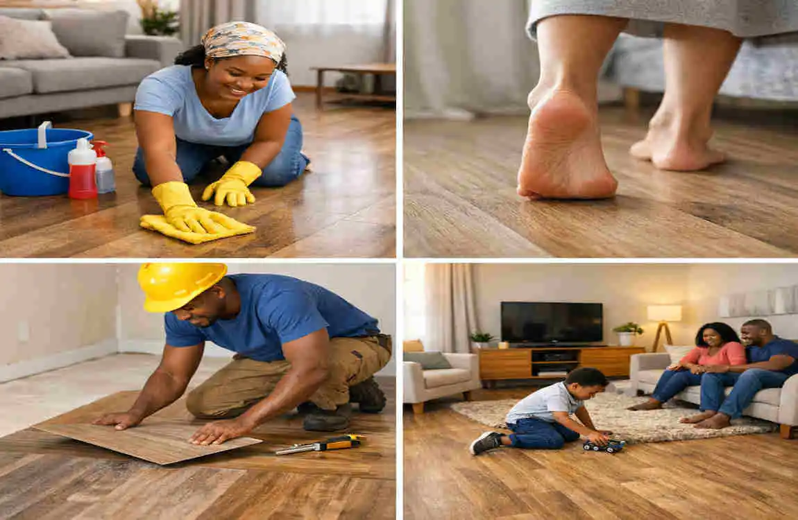 Nigeria Vinyl Floor Tiles