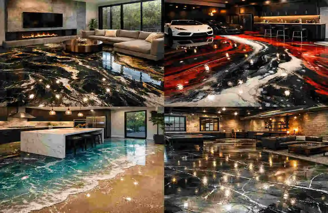 epoxy flooring in chinese