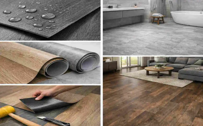 waterproof plastic flooring sheets cost in america