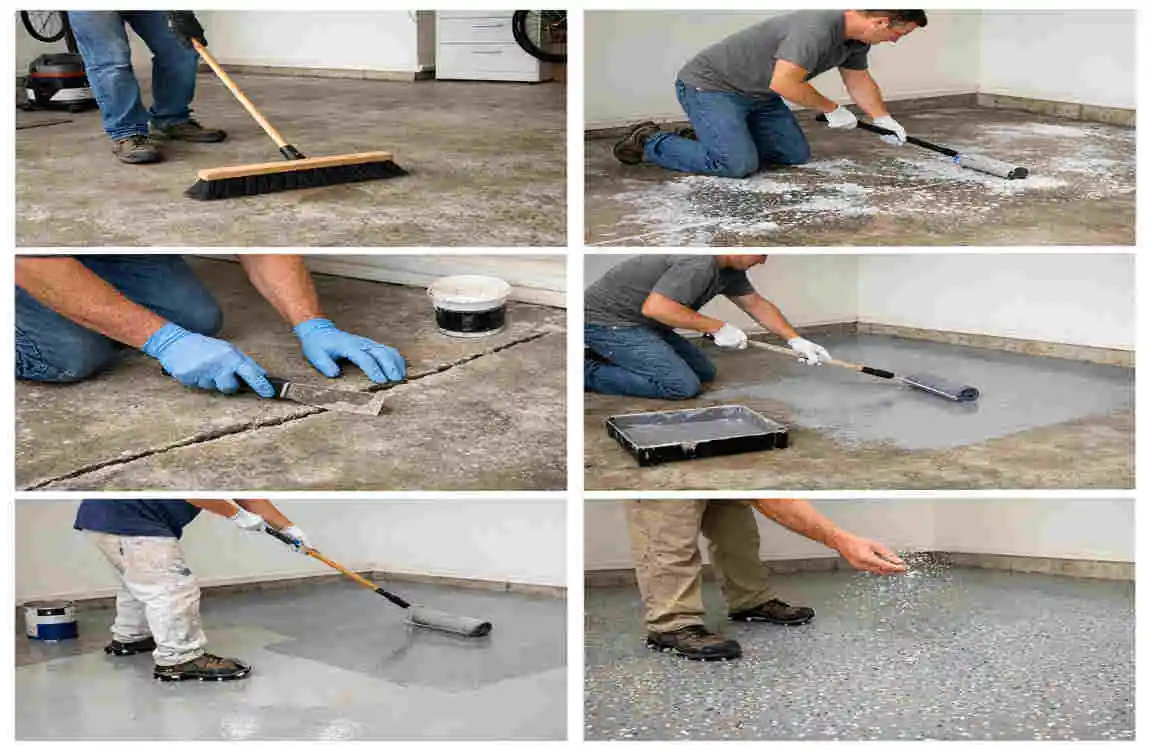 How to Apply Epoxy Floor Paint