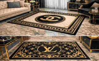 luxury designer floor mats for home