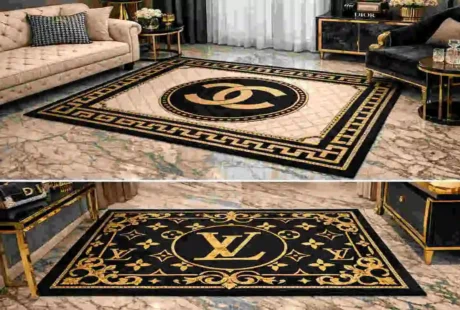 luxury designer floor mats for home
