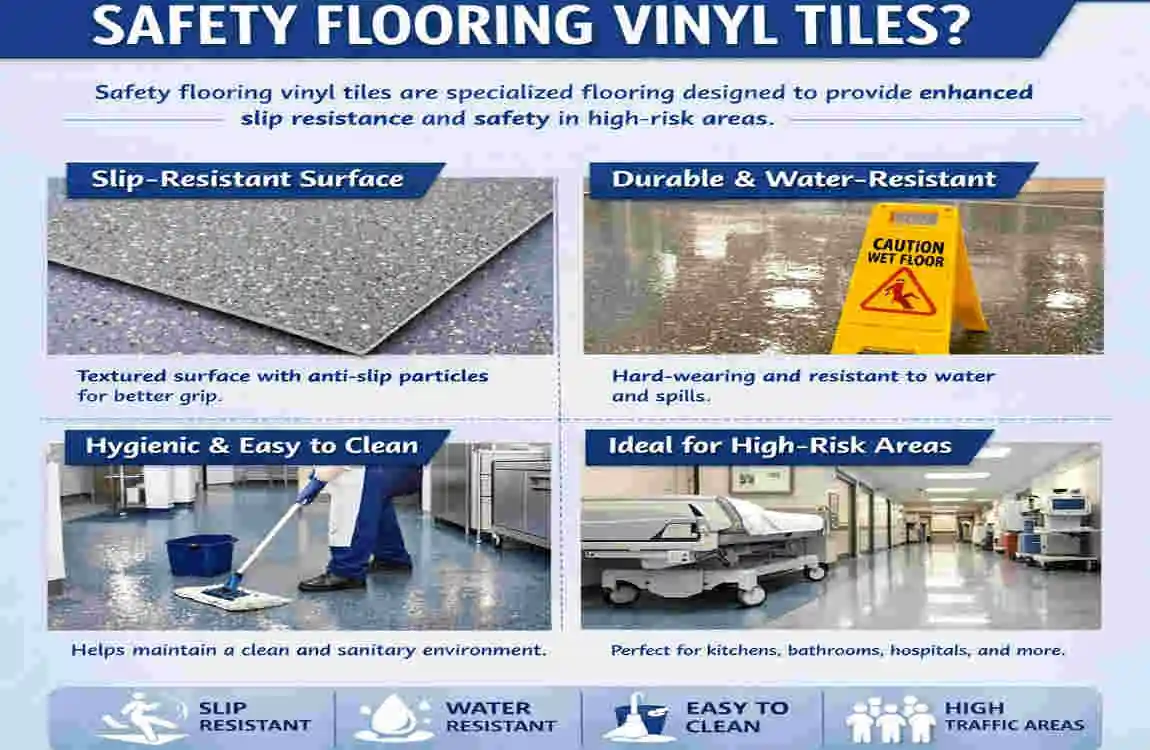 safety flooring vinyl tiles