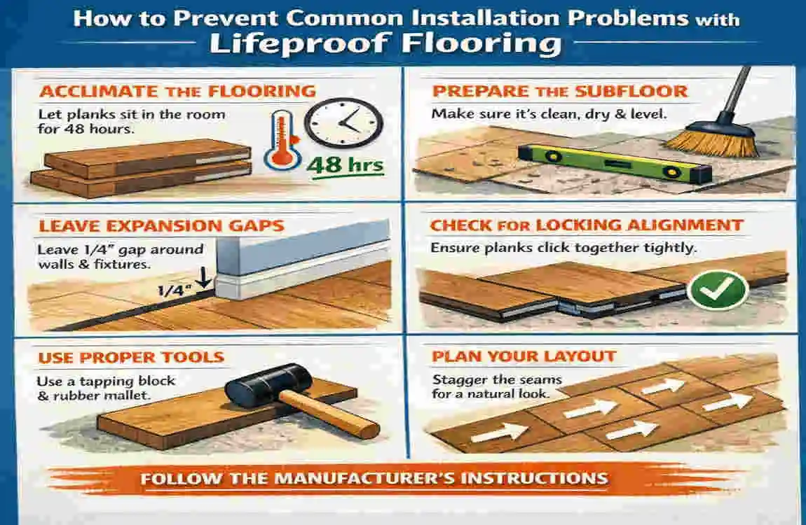 Lifeproof Flooring Installation Problems: