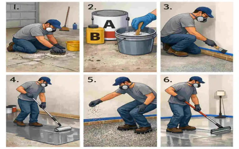 How to Apply Epoxy Floor Paint