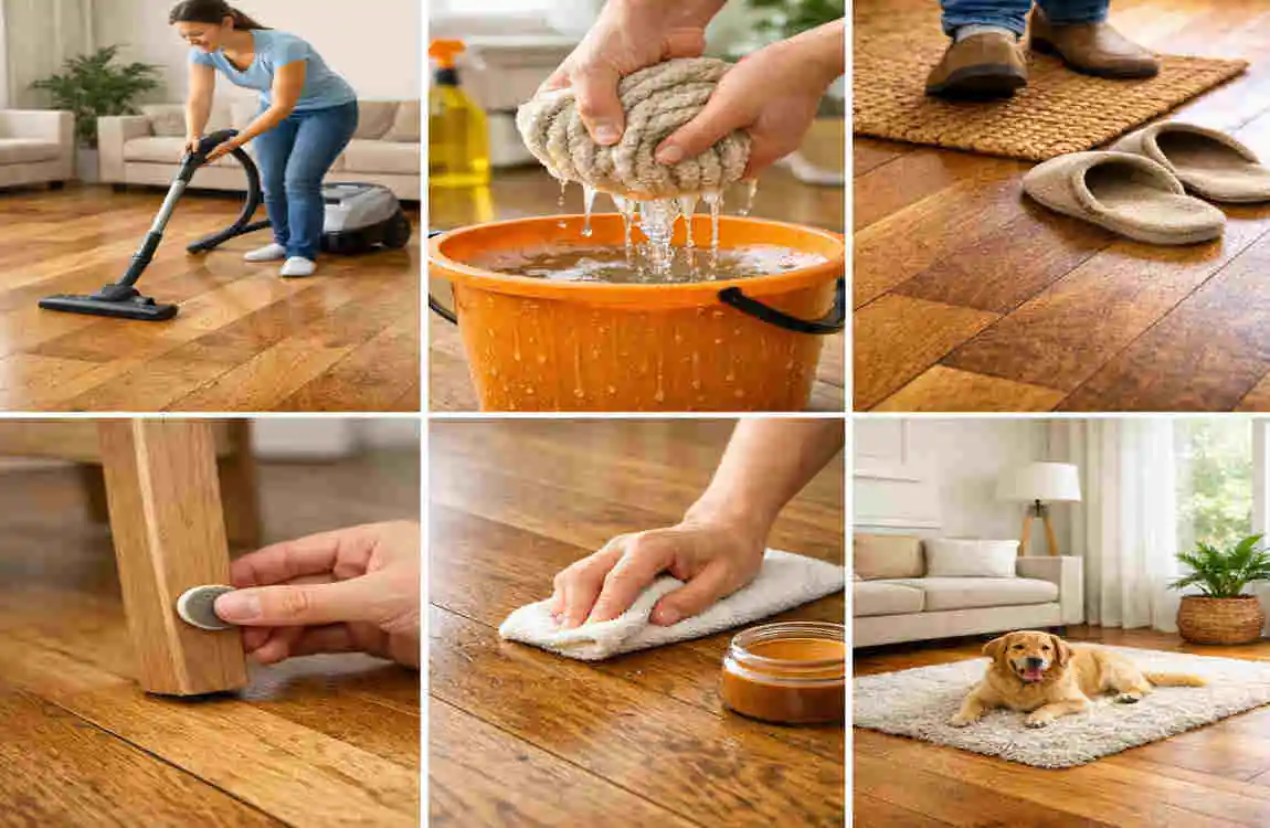 best wood floor cleaning solution
