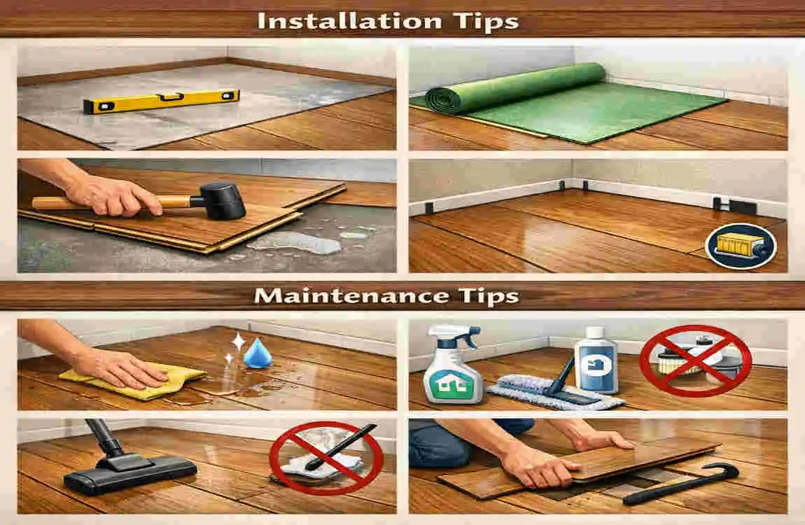 waterproof laminate flooring style