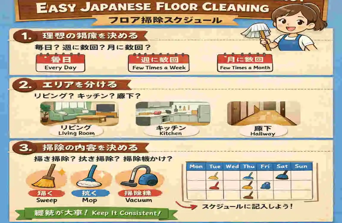 best japanese floor cleaning idea