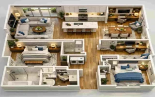 Harvard Floor Plan at Home