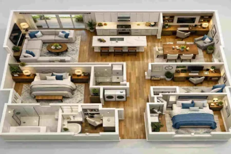 Harvard Floor Plan at Home