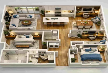 Harvard Floor Plan at Home