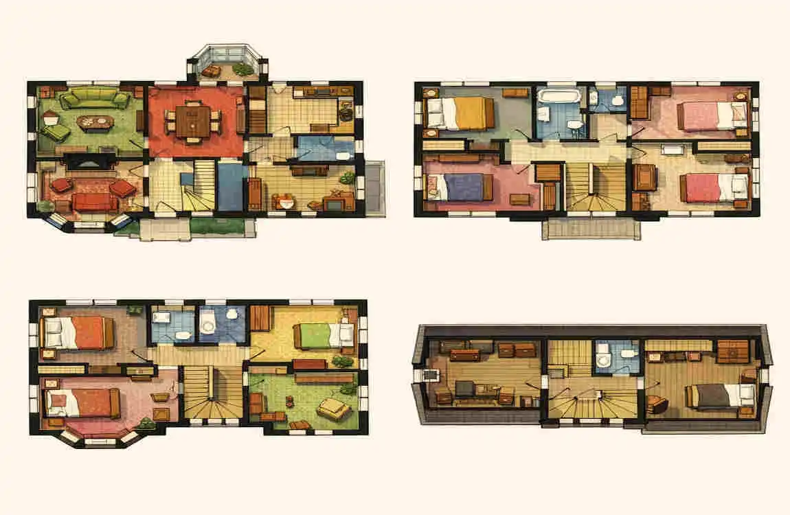Victorian House Floor Plans
