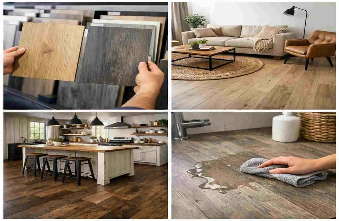waterproof laminate flooring style