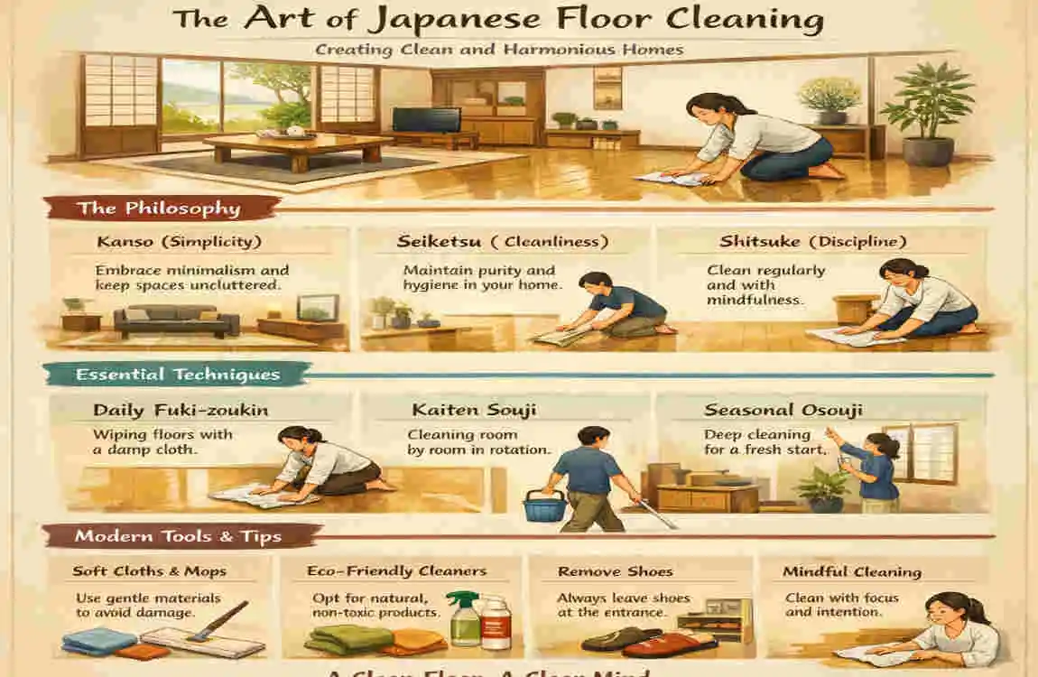 best japanese floor cleaning idea