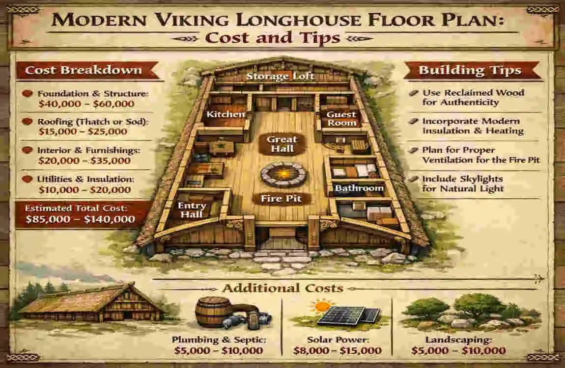 modern viking longhouse floor plan