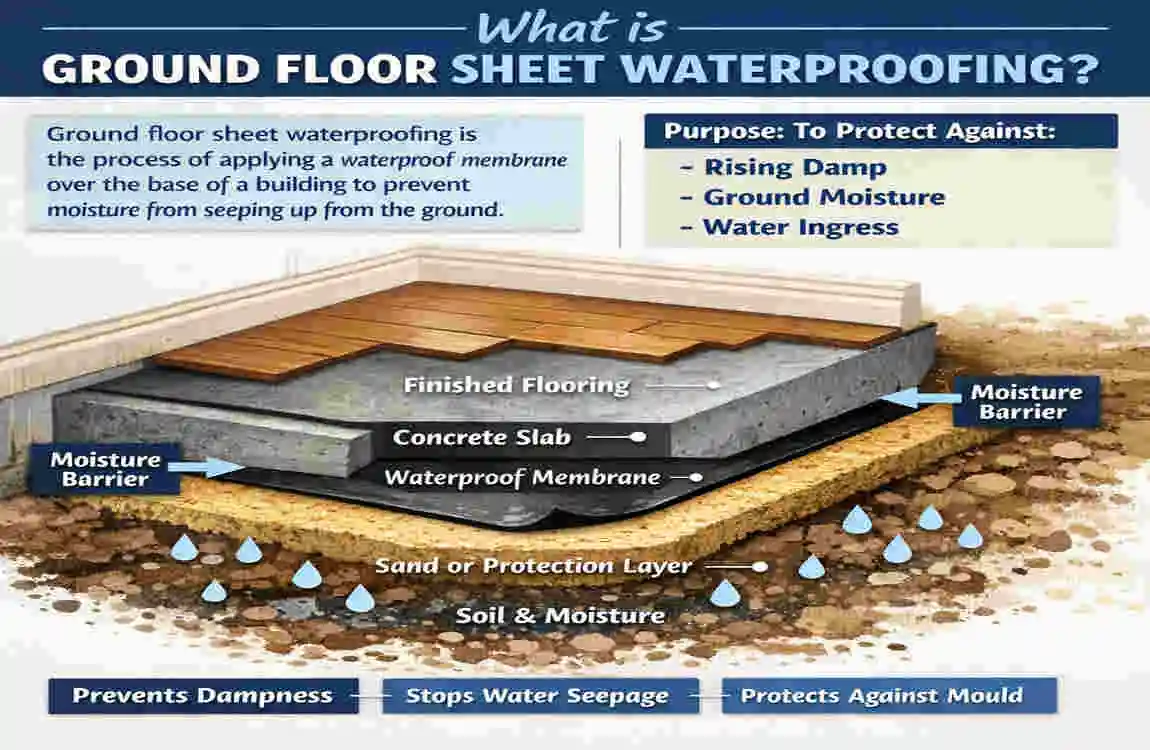 ground floor sheet waterproof