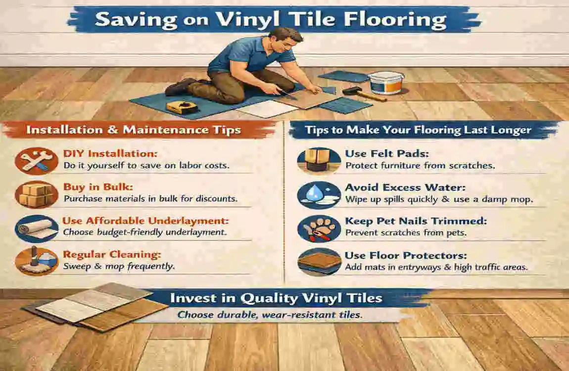 how to install vinyl floor tiles cost