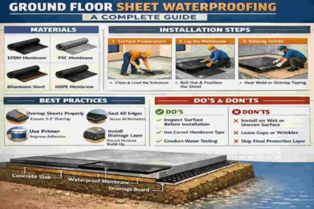 ground floor sheet waterproof