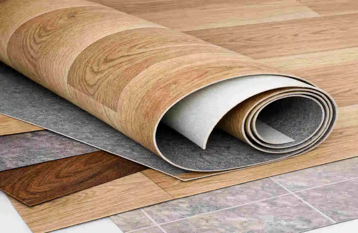 Vinyl Plastic Flooring Sheets: