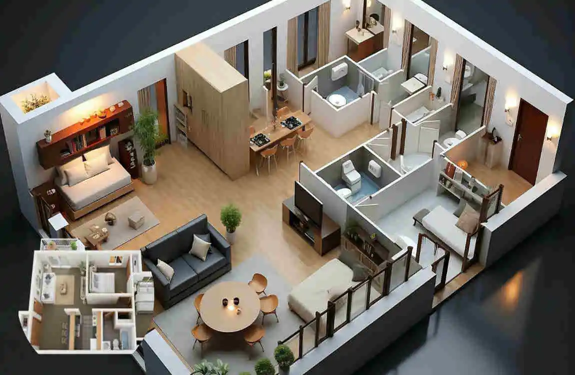 papal apartments floor plan