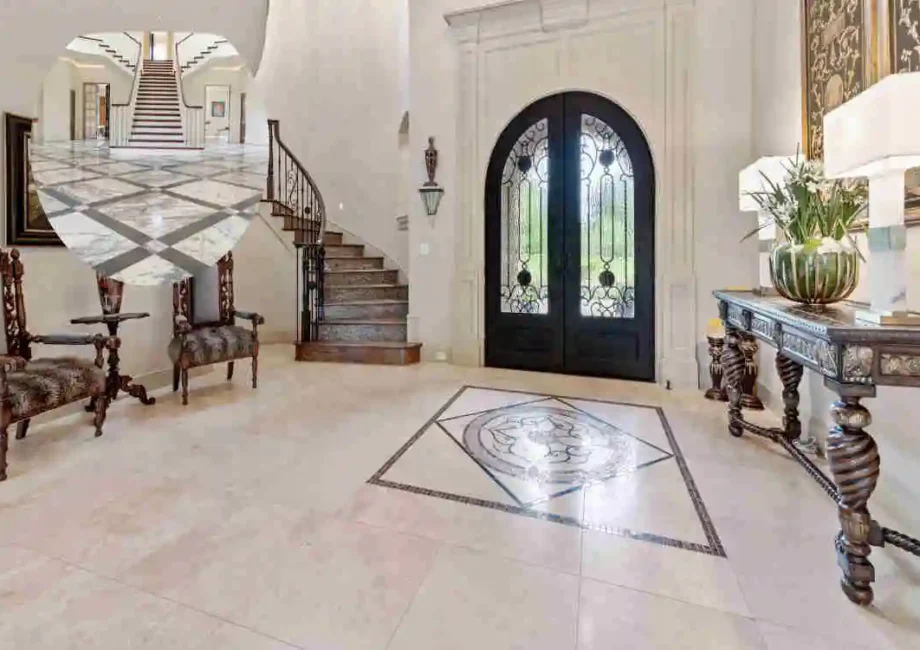 traditional european home floor