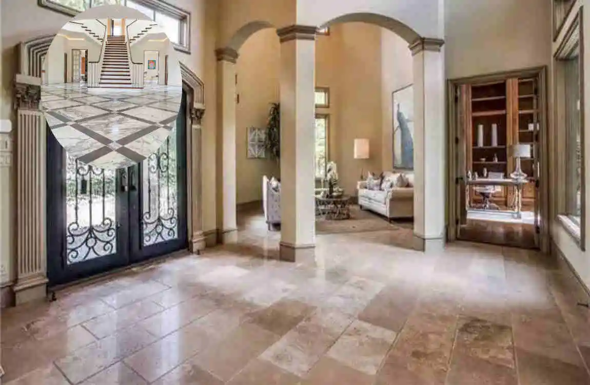 traditional european home floor