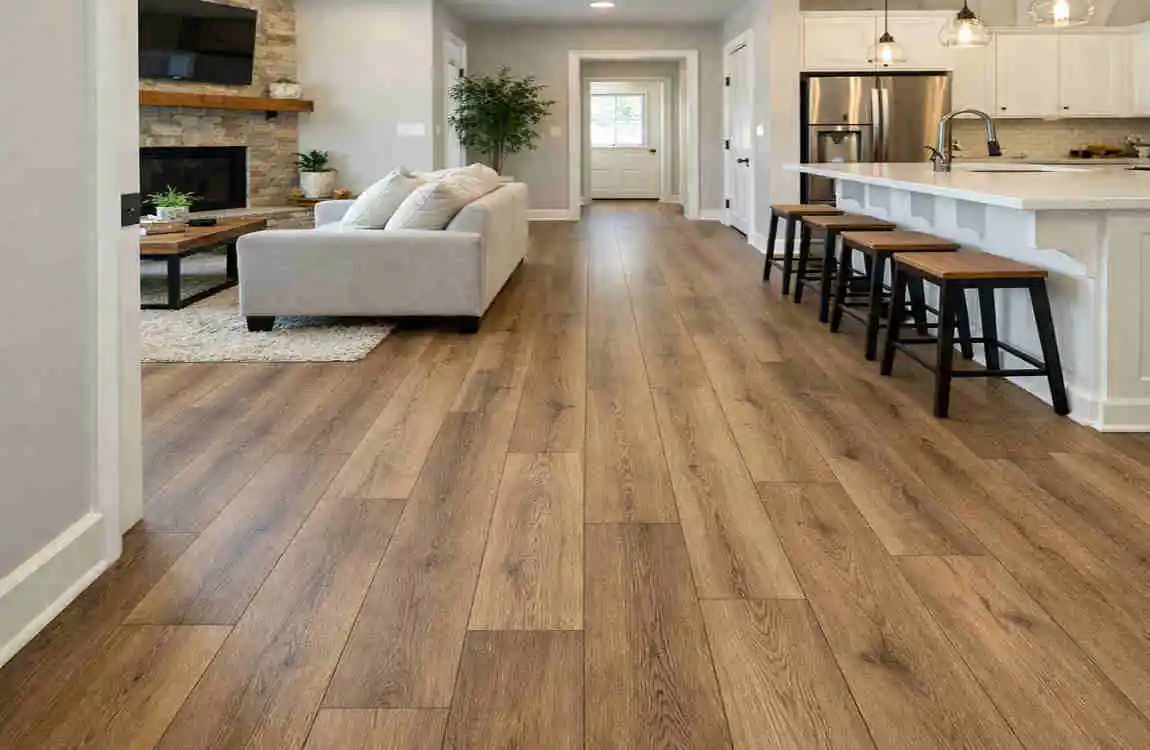 which direction to lay vinyl plank flooring